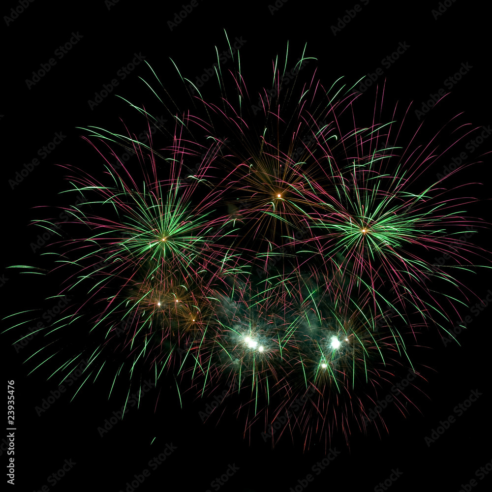A beautiful fireworks A beautiful fireworks
