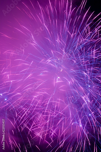 A beautiful fireworks