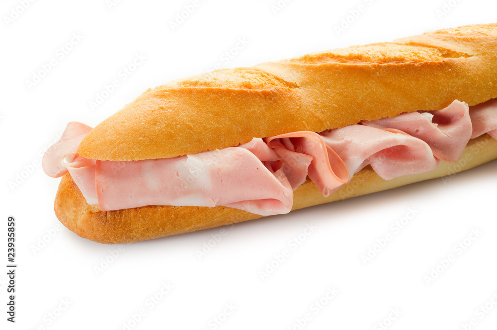 mortadella sandwich panino con mortadella Stock Photo Adobe Stock
