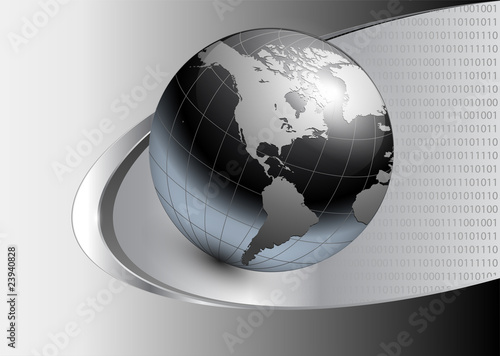 Business background grey
