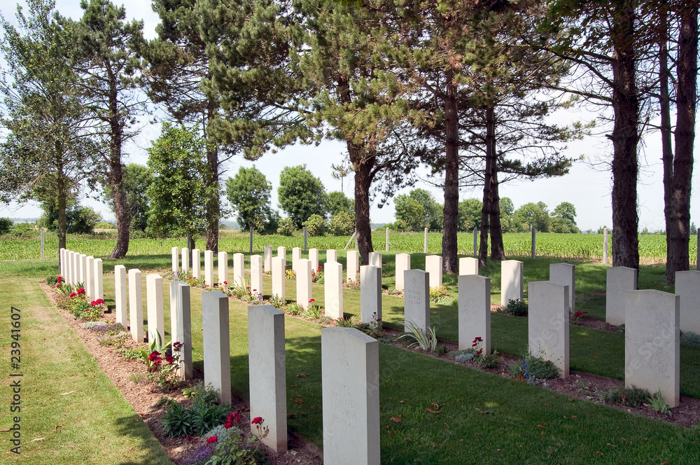 cimetière britannique - Ryes-Bazenville