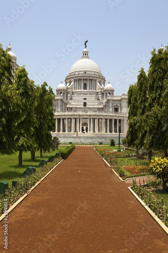 Side shot of Victoria Memorial - Kolkata