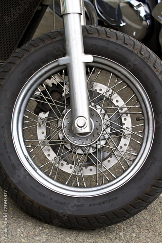 Wheel of motorcycle