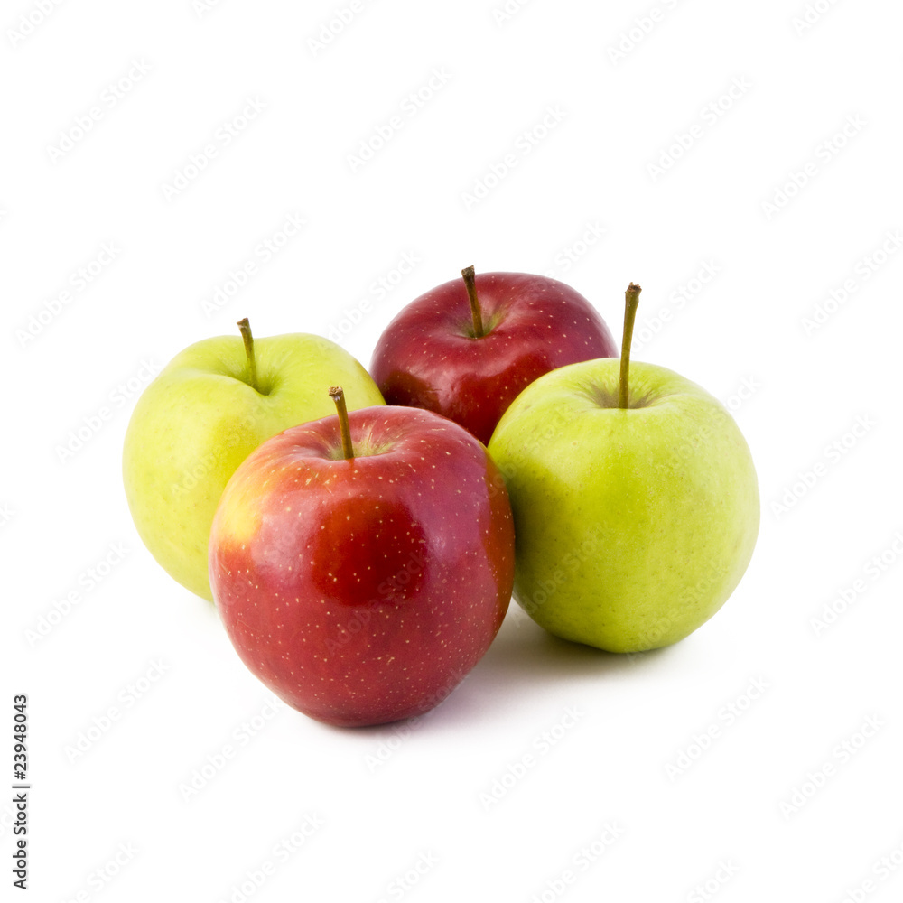 Four apples Four apples