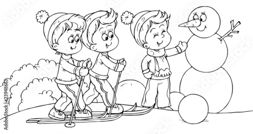 Small skiers