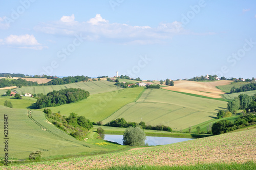 Obraz na płótnie terre agricole 2 w salonie