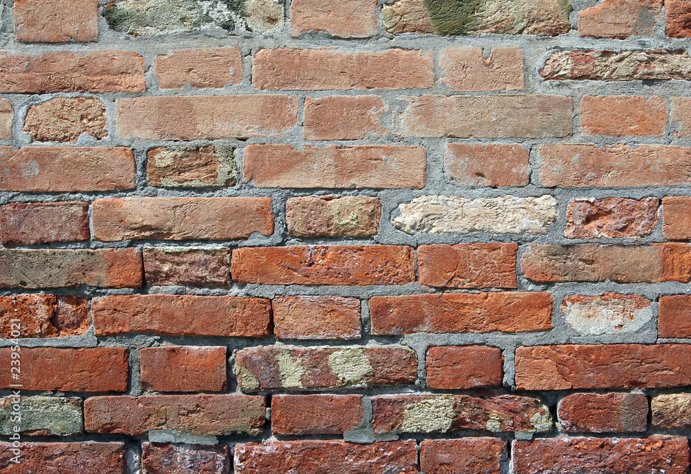Ziegelmauer Hintergrund