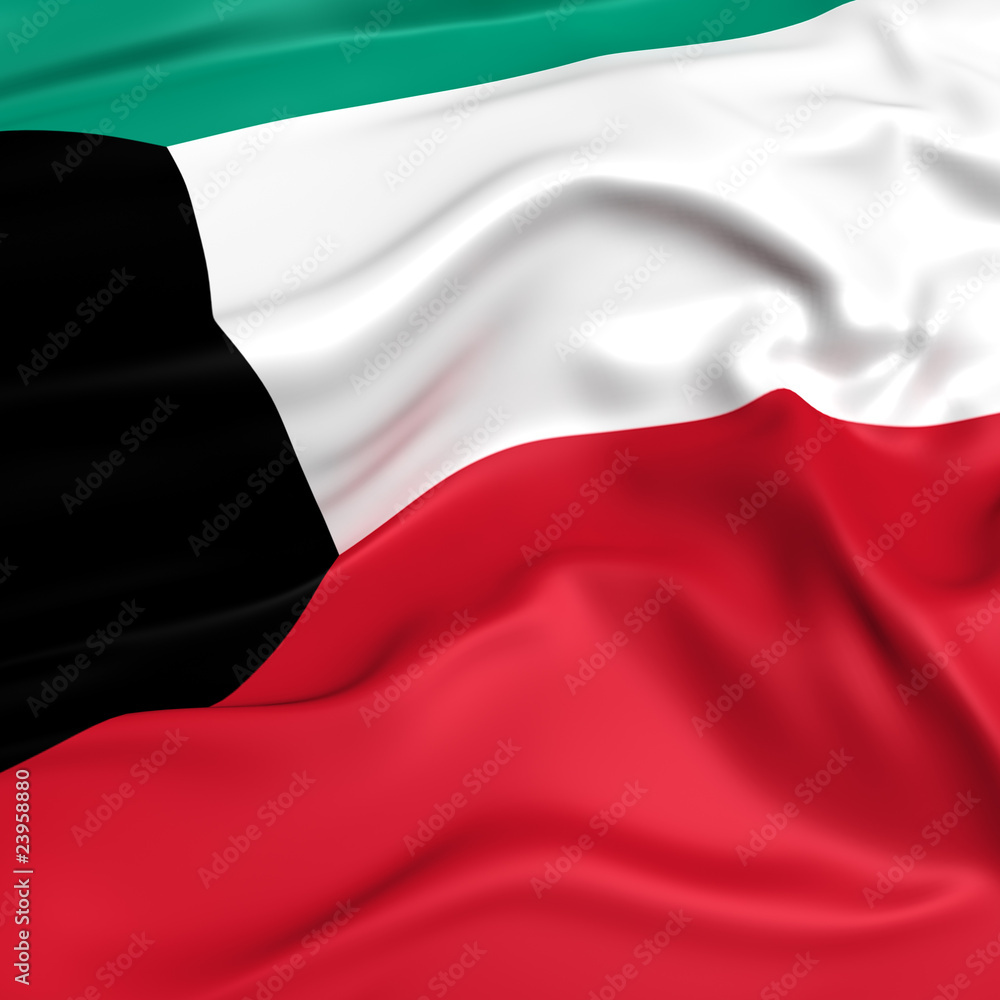 Kuwait flag picture Kuwait flag picture