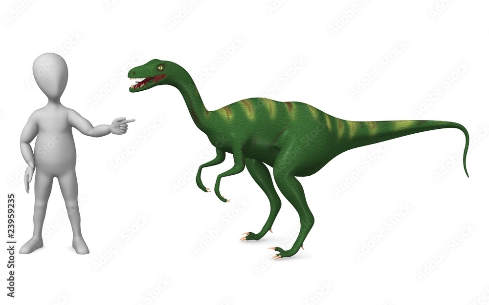 Fototapeta premium velociraptor