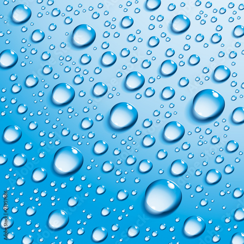 Wassertropfen - Hintergrund