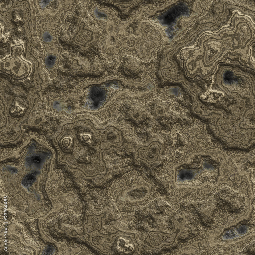 Seamless eroded rock texture