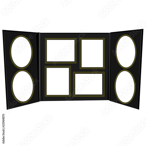 Tri-Fold Photo Display Template