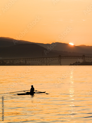 Early Morning Rowing. © Centaur