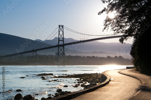 Lions Gate Bridge, Vancouver.