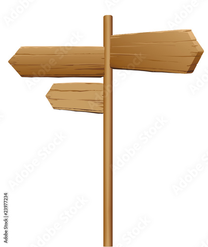 wegweiser mit drei richtungen