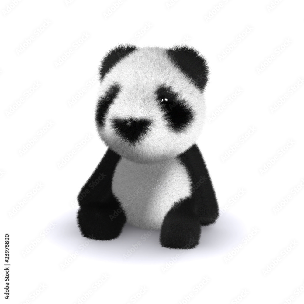 3d Meditating Teddy 3d Meditating Teddy