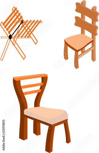 Wooden chair