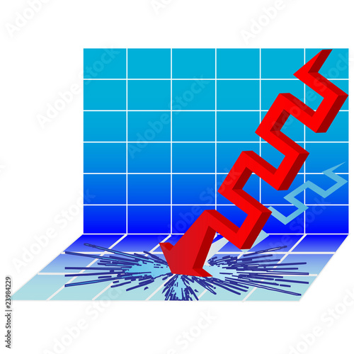 Economic Crisis.Vector