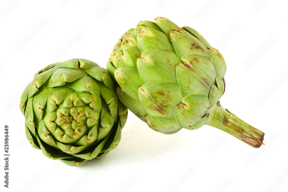 Obraz premium artichoke isolated on white background