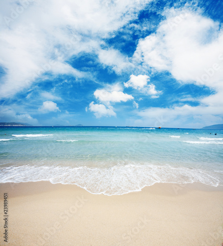 Photography Gorgeous Beach in Summertime ,beach and tropical sea
