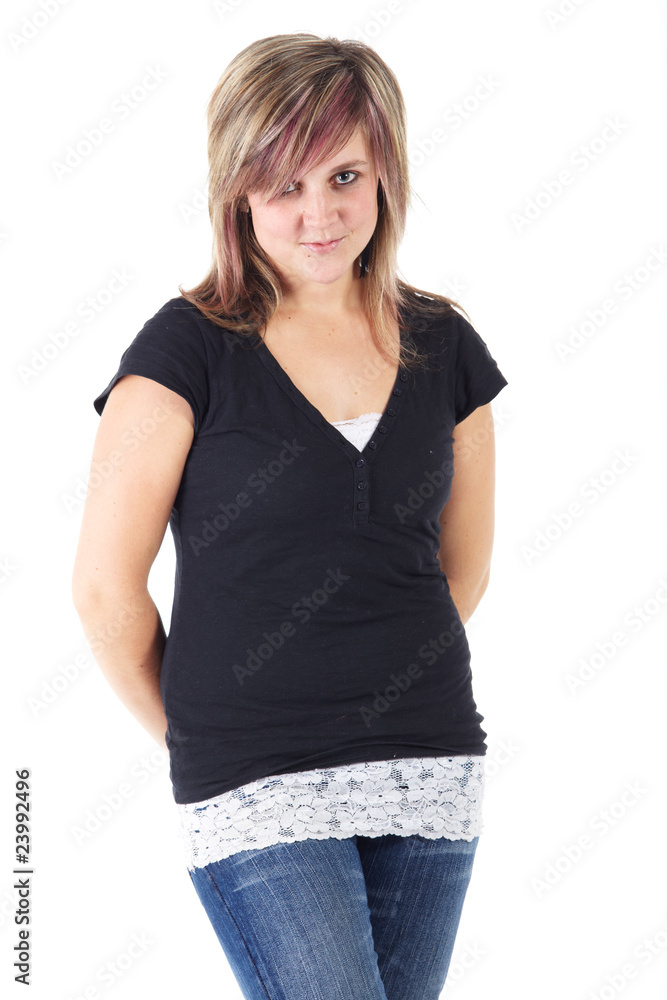 Young adult woman Young adult woman