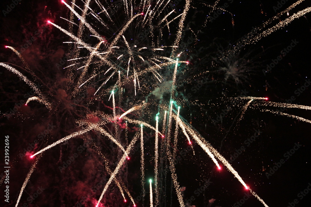 Obraz premium feux artifice