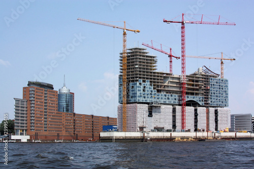 Elbphilharmonie im Bau
