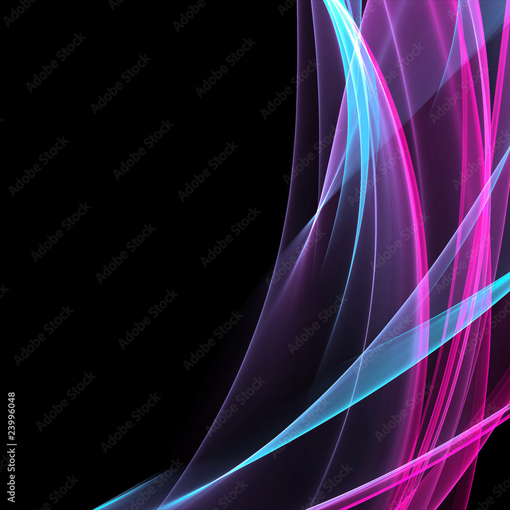 Naklejka premium blue purple