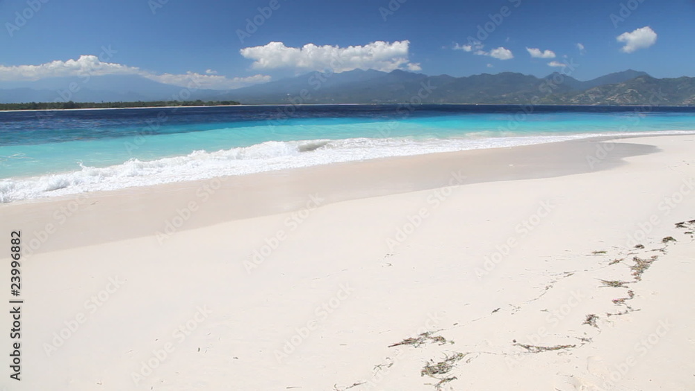 Gili Meno island beach, Lombok, Indonesia