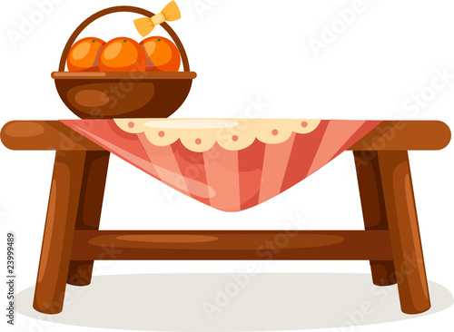table and chair