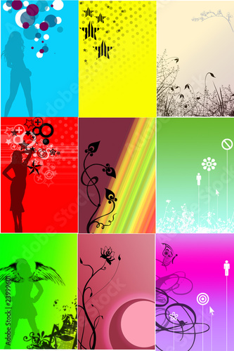 hintergrund set