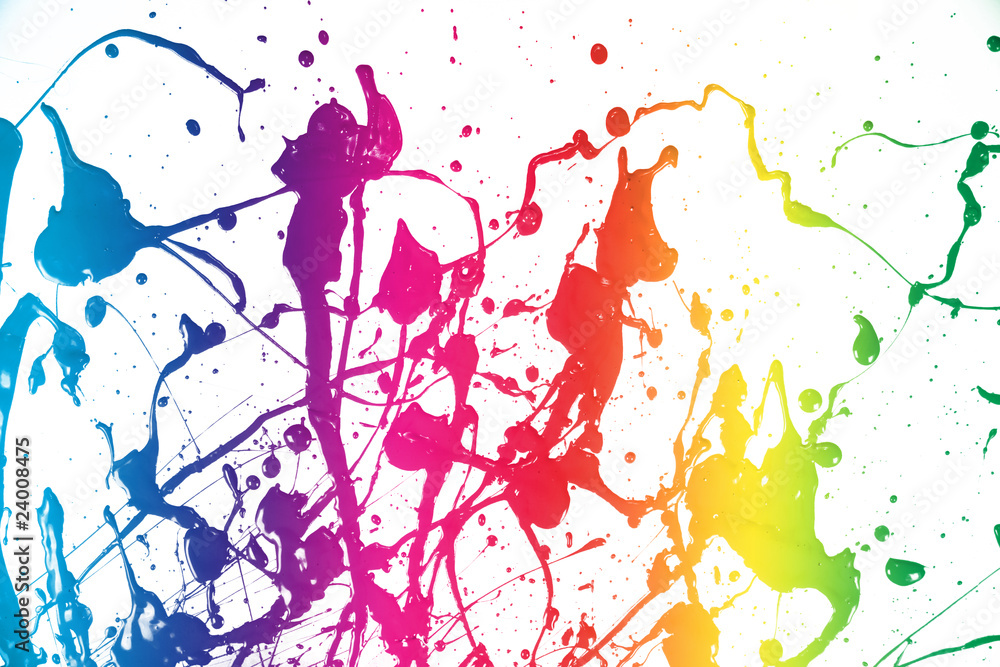 Foto texture of paint strokes