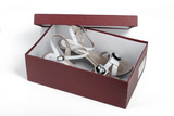 shoes in box