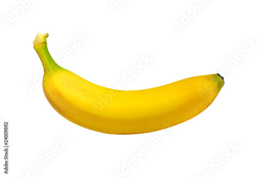 Banana isolated on white background