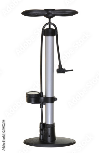 Bicycle Hand and Foot Air Pump with Manometer