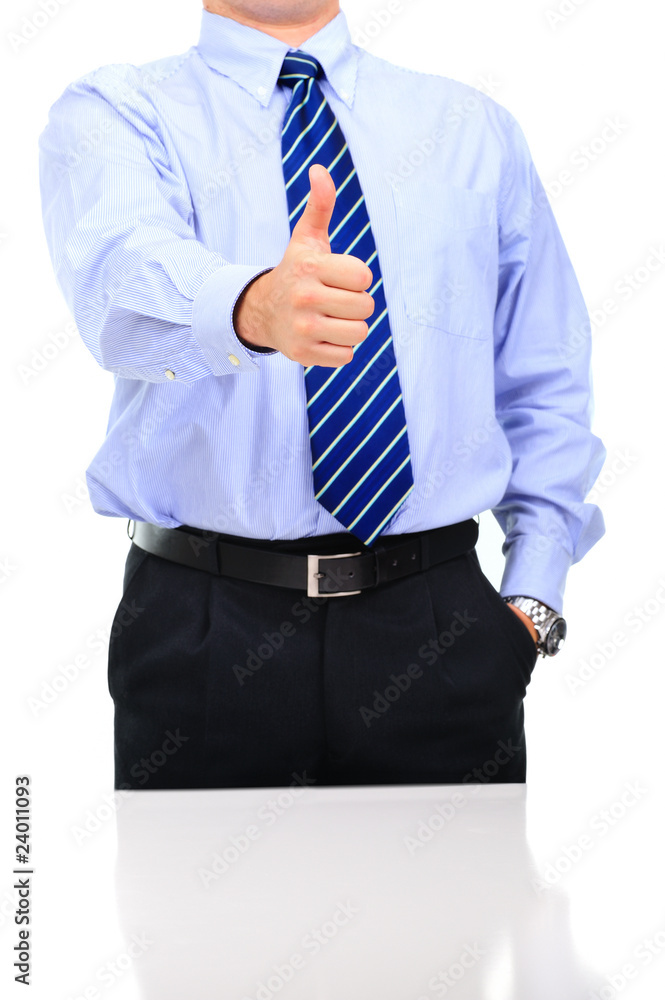 Boss is congratulating everybody with a good work Boss is congratulating everybody with a good work