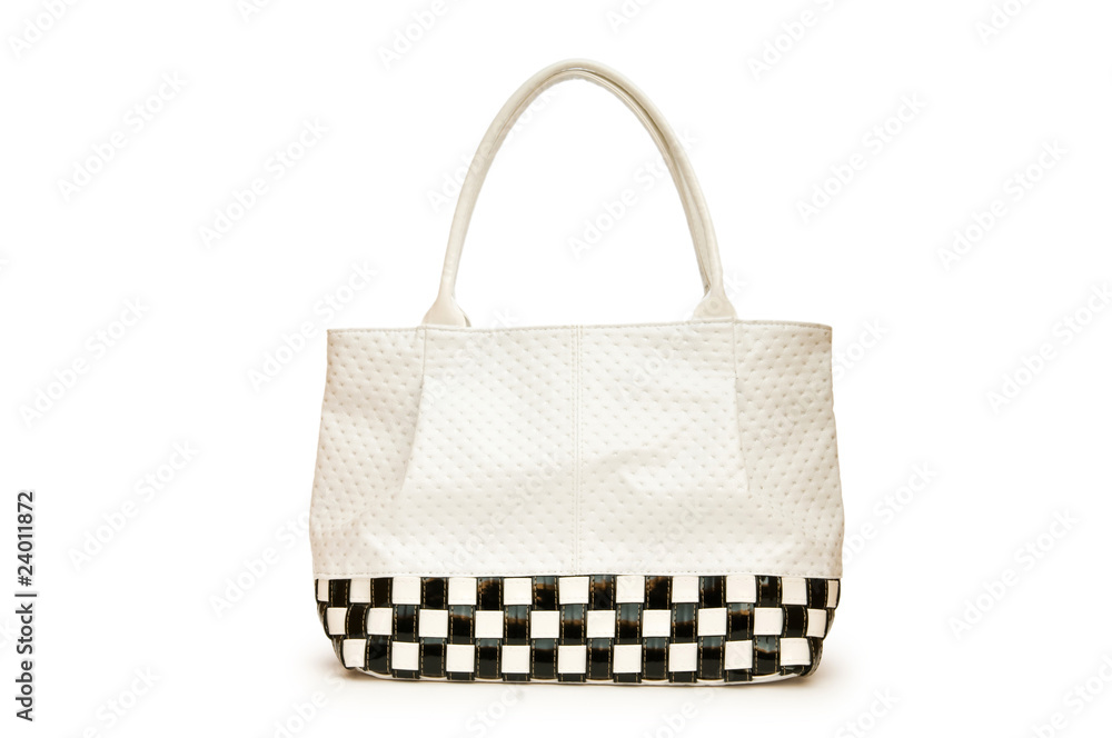 Woman bag isolated on the white background Woman bag isolated on the white background