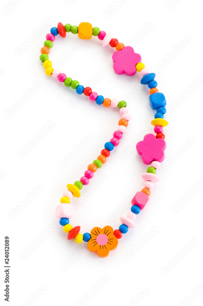 Bracelet isolated on the white background Bracelet isolated on the white background