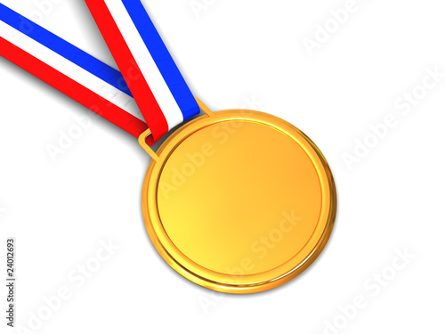 golden medal photo