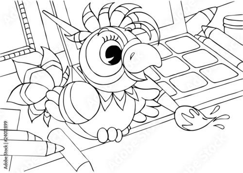 Parrot artist
