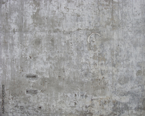 factory large dirty worn concrete wall with white © johnjohnson