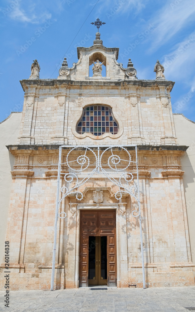Fototapeta premium Sanctuary of Blessed Giacomo. Bitetto. Apulia.