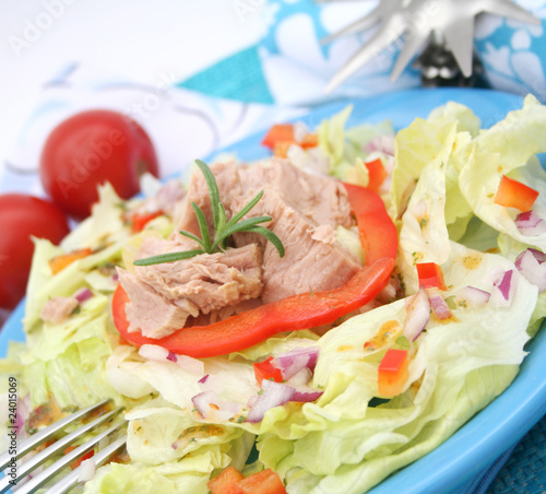 Salat mit Thunfisch