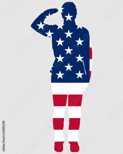 Amerikanischer Salut