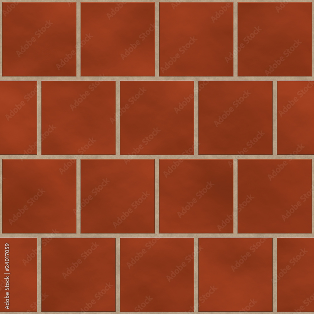 New Zealand jeg lytter til musik Hong Kong Seamless red (brick like) square tiles texture in an english sty Stock  Illustration | Adobe Stock