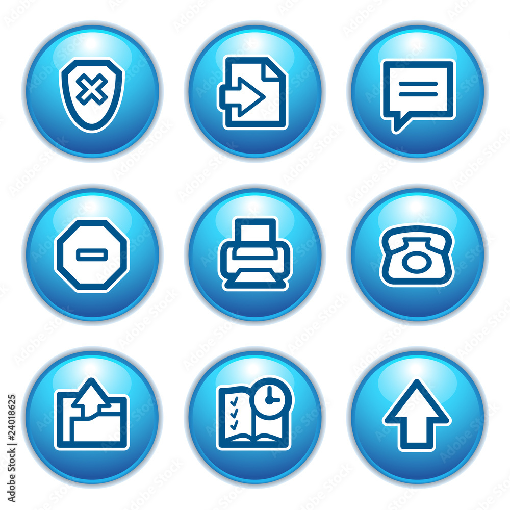 Contour web icons 4 Contour web icons 4
