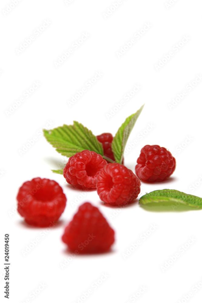 Ripe raspberries Ripe raspberries