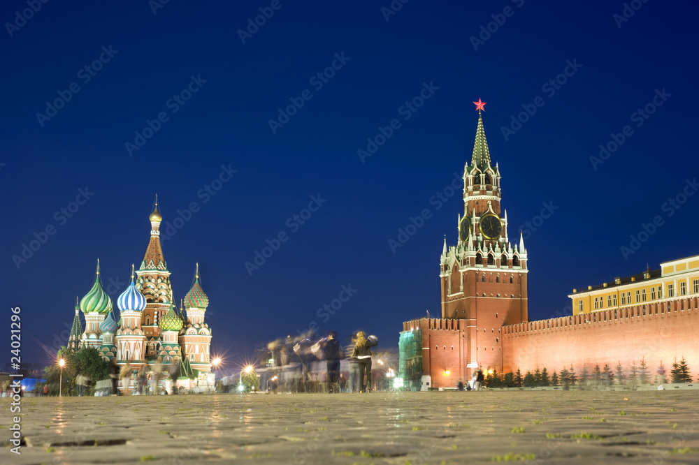 Fototapeta premium Red square