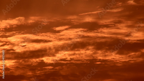 A timelapse of the setting sun