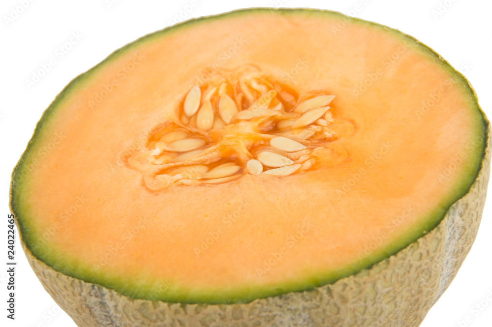 melon isolated on white background melon isolated on white background